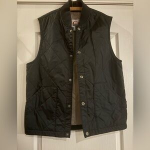 Sorel Black Quilted Men's Vest Sz medium